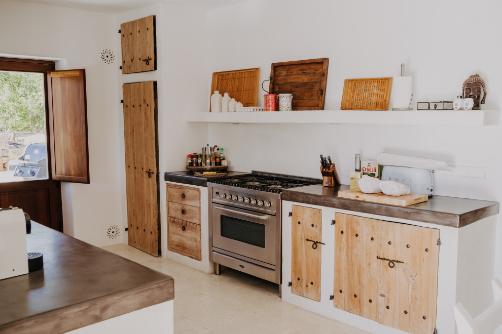 Resa estates Ibiza for sale finca Santa gertrudis kitchen 2.jpg